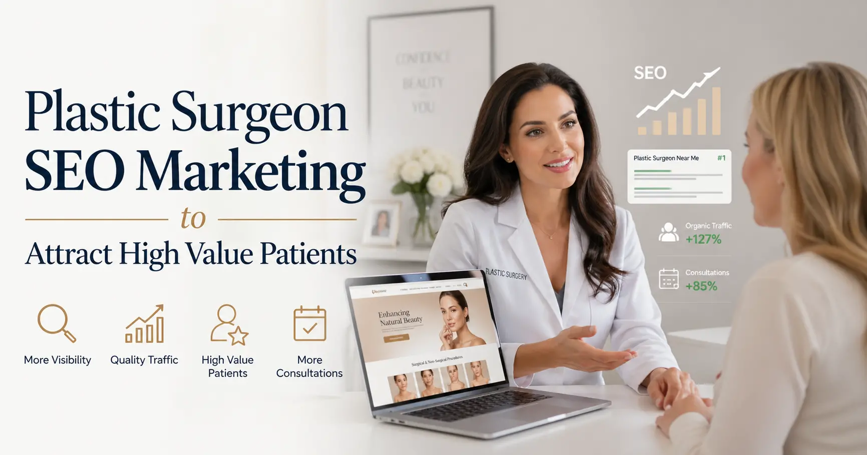 Plastic Surgeon SEO Marketing to Attract High Value Patients