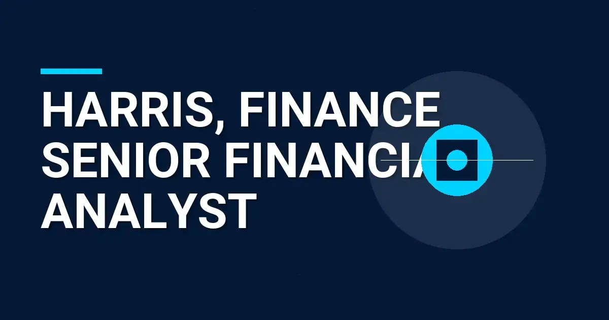 Harris, Finance Senior Financial Analyst