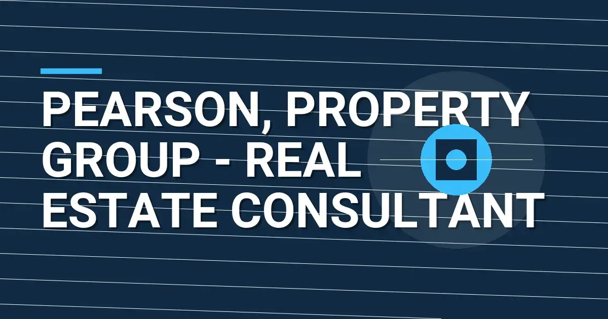 Pearson, Property Group - Real Estate Consultant