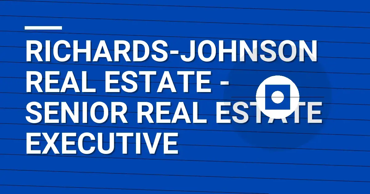 Richards-Johnson Real Estate - Senior Real Estate Executive